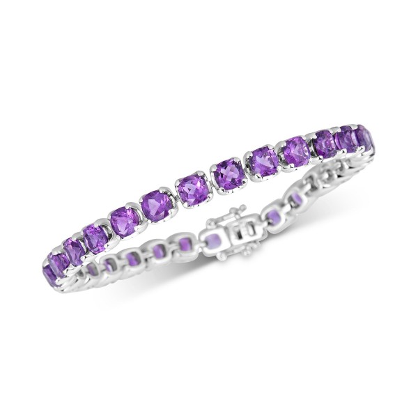 Amethyst Tennis Bracelet (18 ct)