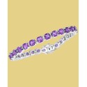 Amethyst Tennis Bracelet (18 ct)