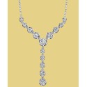 Diamond Lariat Necklace (1 ct t.w) in 14k Gold or White Gold