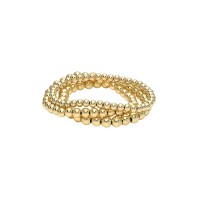 Bead Stack 14K Yello...
