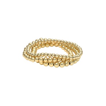 Bead Stack 14K Yello...