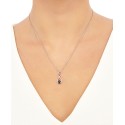 2-Pc. Diamond (1/20 ct) Pendant Necklace & Matching Drop Earrings