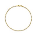 Chain Ankle Bracelet in 14k Yellow Gold