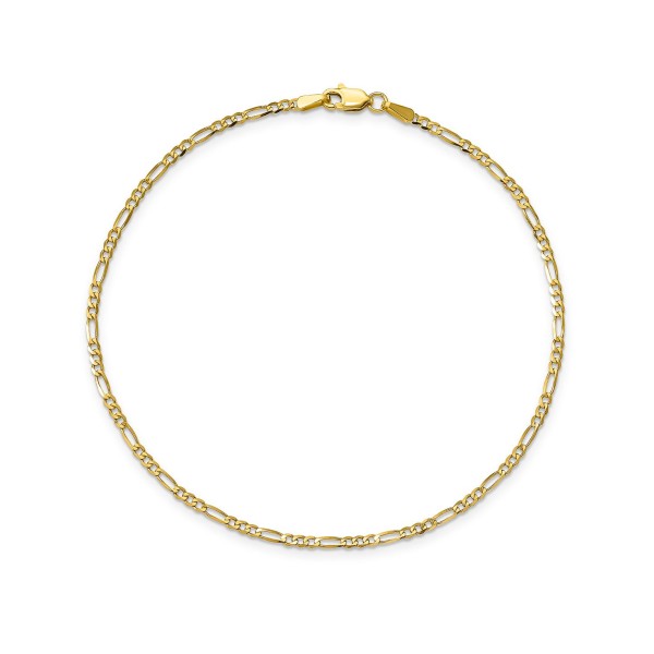 Chain Ankle Bracelet in 14k Yellow Gold