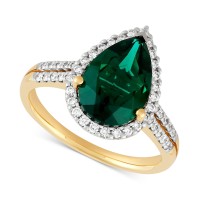 Diamond (3/8 ct) Pea...