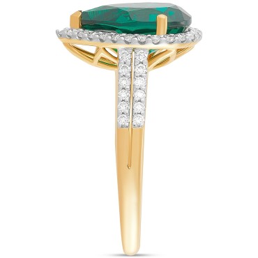 Diamond (3/8 ct) Pea...