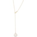 Diamond Pavé Lariat Necklace (1/5 ct) in 10k Gold