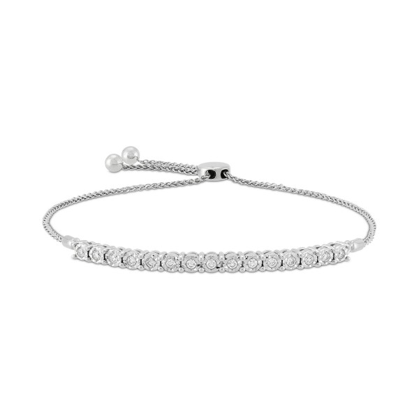 Diamond Bolo Bracelet (1/3 ct)