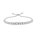 Diamond Bolo Bracelet (2 ct) in 14k White Gold