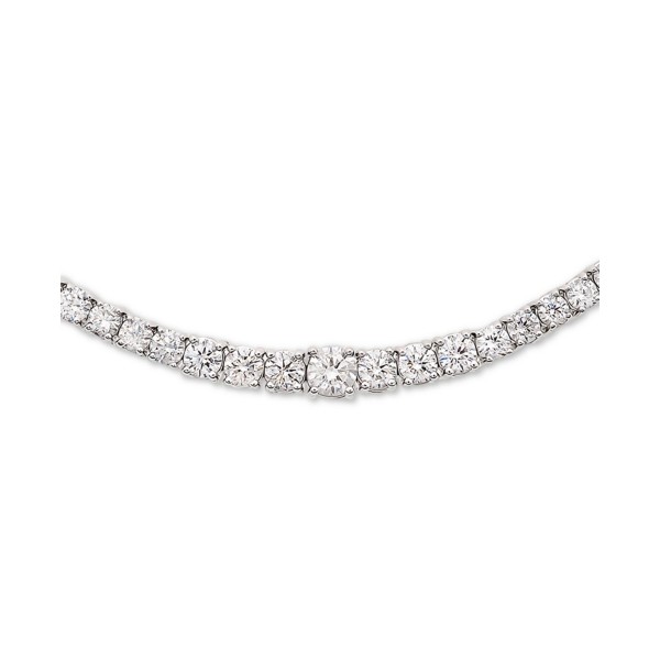 Diamond Bolo Bracelet (2 ct) in 14k White Gold