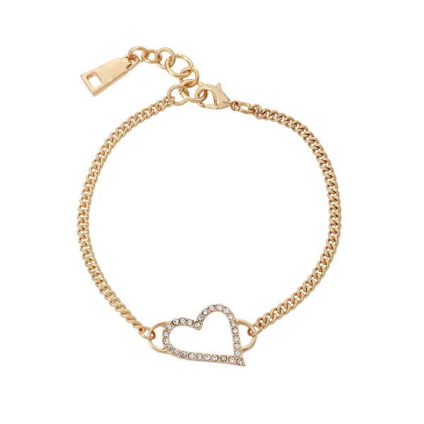 Heart Link Bracelet