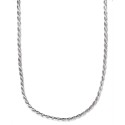 Men's Sterling Silver Necklace, 22