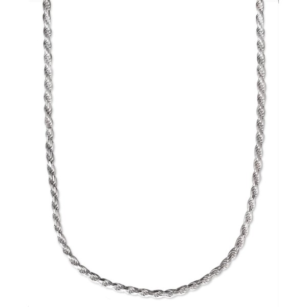 Men's Sterling Silver Necklace, 22