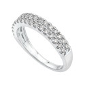 Diamond Multi-Row Band (3/4 ct) in 14k White Gold