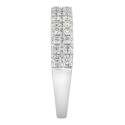 Diamond Multi-Row Band (3/4 ct) in 14k White Gold