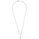 2-Pc. Set Lariat Necklace & Matching Drop Earrings (1 ct) in 14k