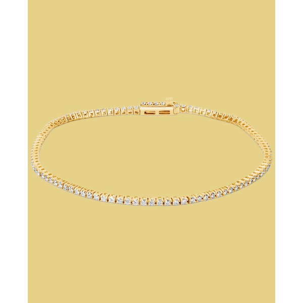 Diamond Tennis Bracelet (1 ct) in 14k Gold