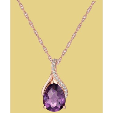 Amethyst (1-1/2 ct) ...