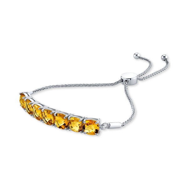 Citrine Bolo Bracelet (10-1/2 ct)