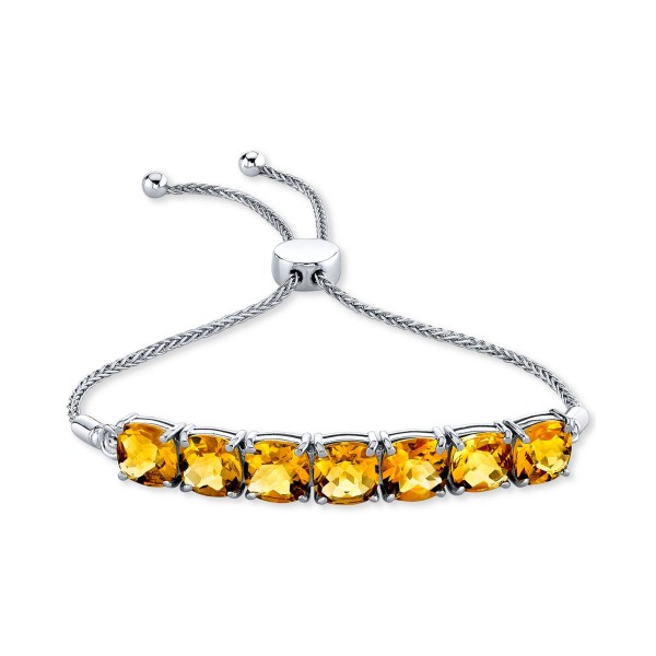 Citrine Bolo Bracelet (10-1/2 ct)