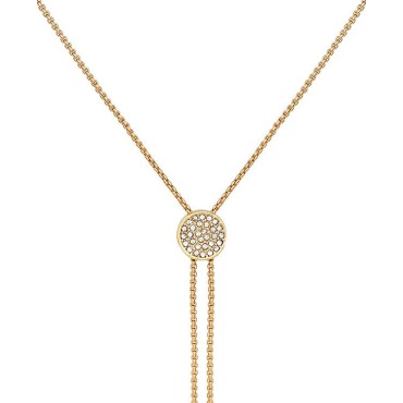 Gold-Tone Pave Slide...