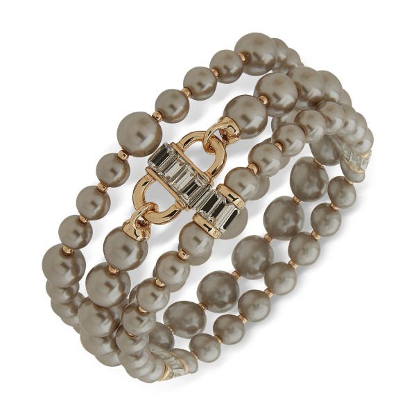 Women's Imitation Pearl Bracelets Set