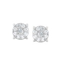 Diamond Stud (1/4 ct) in 14k White, Yellow or Rose Gold