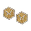 3-Pc. Set Matching Stud Earrings in 14k Gold-Plated Sterling Silver