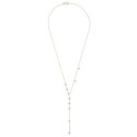 Diamond Lariat Choker Necklace (1/4 ct) in 10k Gold, 14