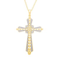Diamond Accent Cross...
