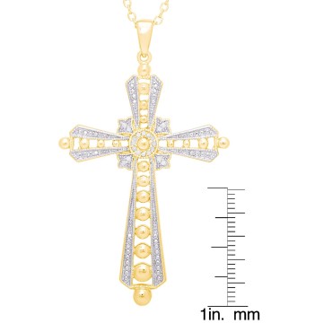 Diamond Accent Cross...