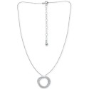 Cubic Zirconia Twisted Circle 16