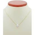 2-Pc. Set (7mm) Pendant Necklace & Stud Earrings in 14k Gold