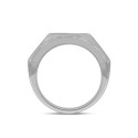 Men's Diamond (2 ct) Ring in 10K White Gold