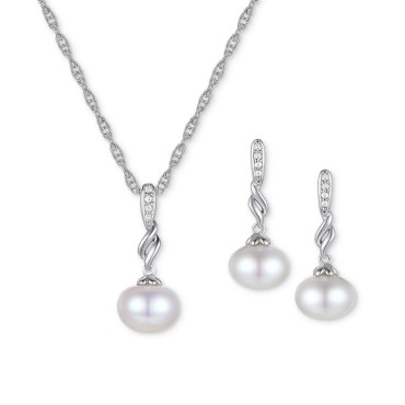 2-Pc. Set White Topa...