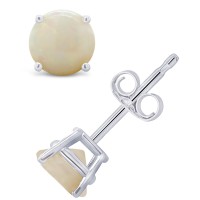Opal (5/8 ct) Stud E...