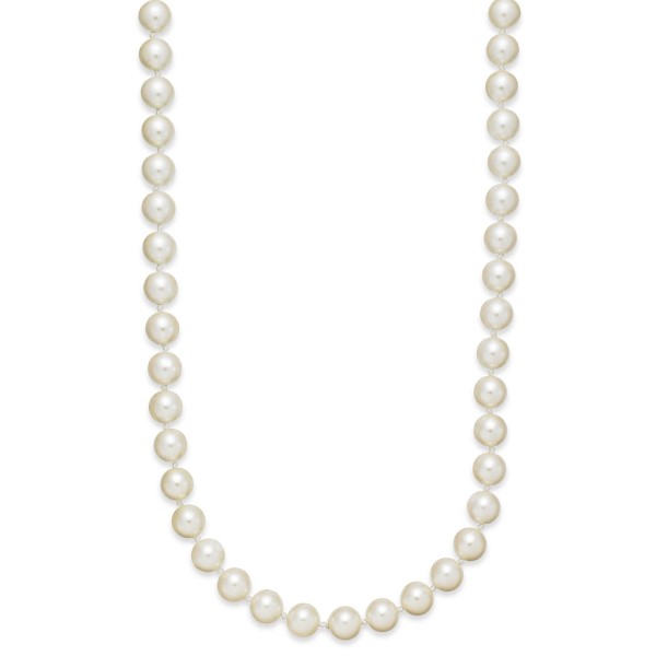 Imitation Pearl 20 Inch Strand Necklace (8mm)